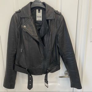 Genuine Leather Motorcycle Jacket Soia & Kyo